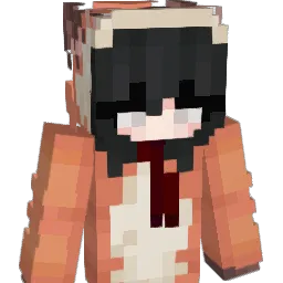kitsunekasa Minecraft avatar bust