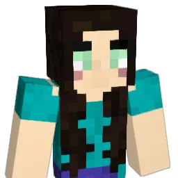 kittcuddles Minecraft avatar bust