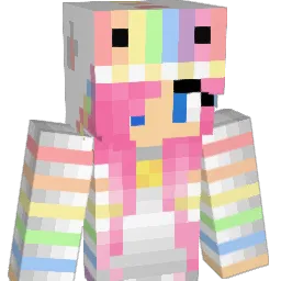 kittendog Minecraft avatar bust