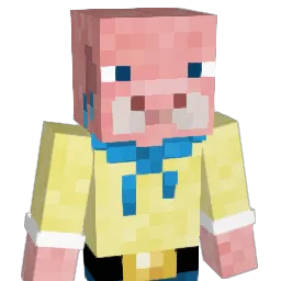 kittenze Minecraft avatar bust