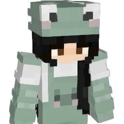 kittimiku Minecraft avatar bust