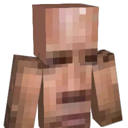 kittshark Minecraft avatar bust