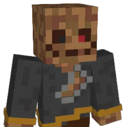 kittygangang Minecraft avatar bust