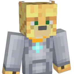 kittypoker Minecraft avatar bust