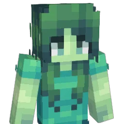 kittyrean Minecraft avatar bust