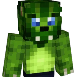 kittzbitz Minecraft avatar bust