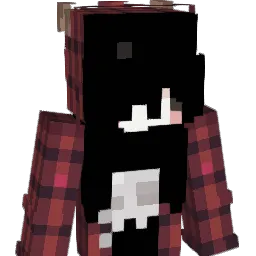 kitvia Minecraft avatar bust