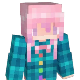kixcy Minecraft avatar bust
