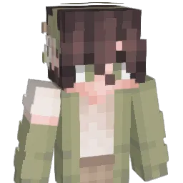 kkyukkat Minecraft avatar bust