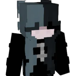 kleptomaniacal Minecraft avatar bust