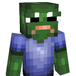 knakerhond Minecraft avatar bust