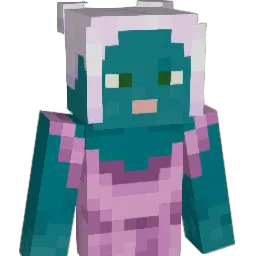 knitknit Minecraft avatar bust