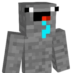 knswr Minecraft avatar bust