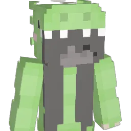 knuddelDino Minecraft avatar bust