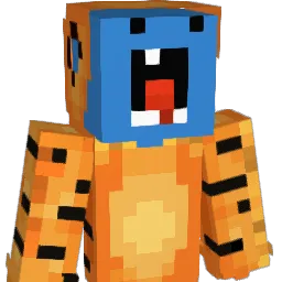 koeienoor13 Minecraft avatar bust
