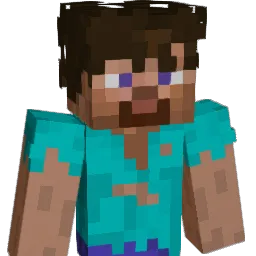 kofine Minecraft avatar bust