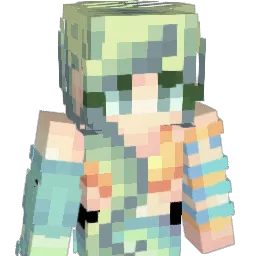 kokokitsune Minecraft avatar bust