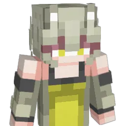 kokomiori Minecraft avatar bust