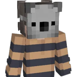 komfykoala Minecraft avatar bust