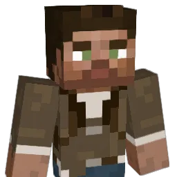 komkommer Minecraft avatar bust