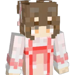 konamied Minecraft avatar bust