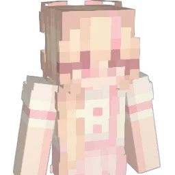 konekomiki Minecraft avatar bust