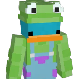 koofu Minecraft avatar bust