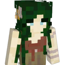 koukoubeans Minecraft avatar bust