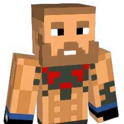 kratosmustafa Minecraft avatar bust