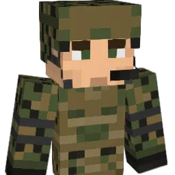 kriskinn Minecraft avatar bust