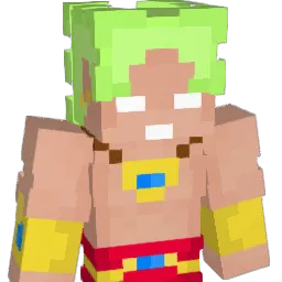 krumbloh Minecraft avatar bust