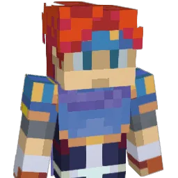 kudofan Minecraft avatar bust