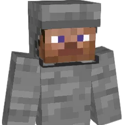 kuhblume Minecraft avatar bust