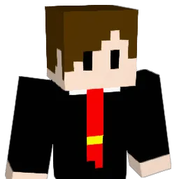 kuroirofukurou Minecraft avatar bust
