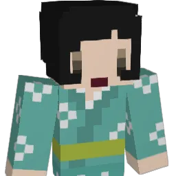 kuromakuya Minecraft avatar bust