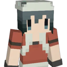 kuromitsuko Minecraft avatar bust