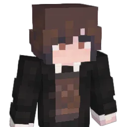 kuromuki Minecraft avatar bust