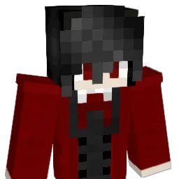 kurotomoko Minecraft avatar bust