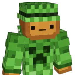 kuruYT Minecraft avatar bust
