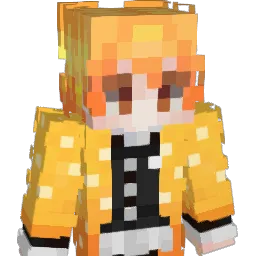 kyjn Minecraft avatar bust