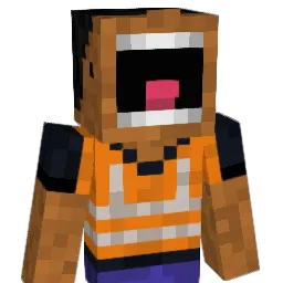 kzrb Minecraft avatar bust
