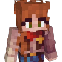 l33haw Minecraft avatar bust