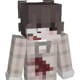 l3by Minecraft avatar bust
