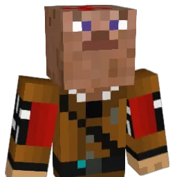 l77 Minecraft avatar bust