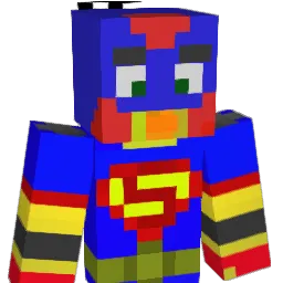 lXSuperDuckXl Minecraft avatar bust