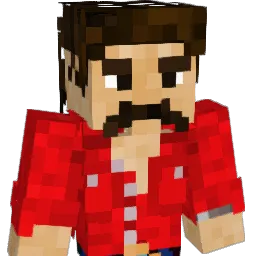 lackewacky Minecraft avatar bust