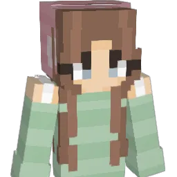 lalelilolulu Minecraft avatar bust