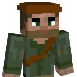 landoru Minecraft avatar bust