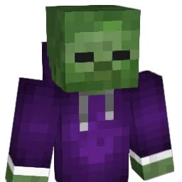 laojiangshi Minecraft avatar bust