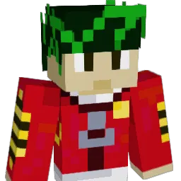 larcaps Minecraft avatar bust